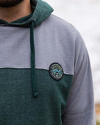 Eternal Lightweight Hoodie - Granite/Dark Forest