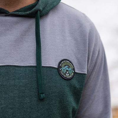 Eternal Lightweight Hoodie - Granite/Dark Forest