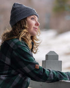 Women's Snowdrift Knit Flannel - Backwoods Pine