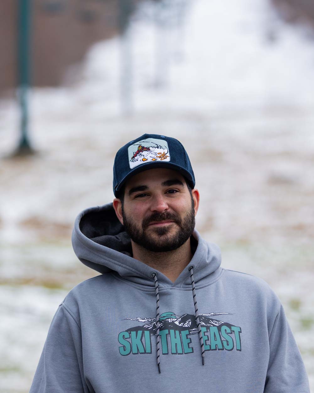 Steep n' Deep Corduroy Hat - Stone Blue