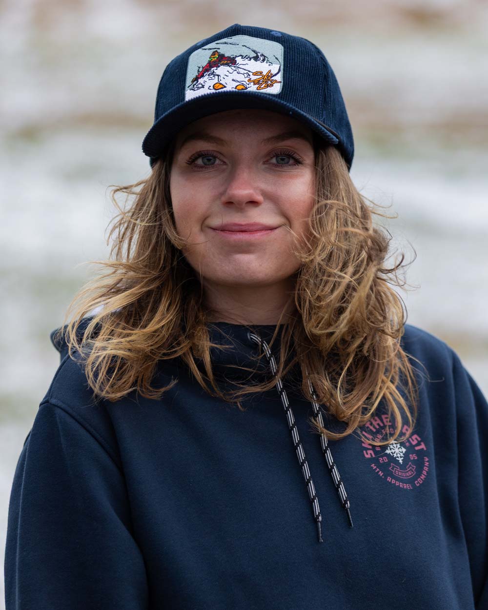 Steep n' Deep Corduroy Hat - Stone Blue