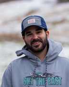 Small Mountain Quilted Hat - Midnight/Granite