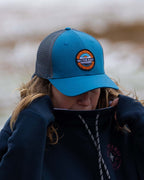 Core Canvas Trucker Hat - Stone Blue