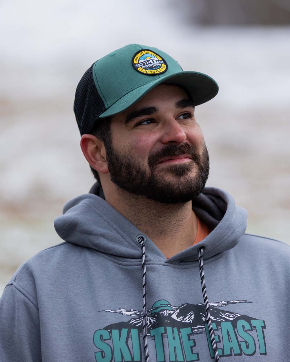 Core Canvas Trucker Hat - Dark Forest