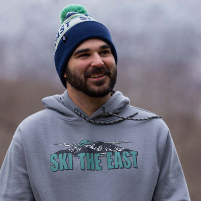 Tailgater Pom Beanie - Blue Ridge