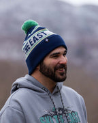 Tailgater Pom Beanie - Blue Ridge