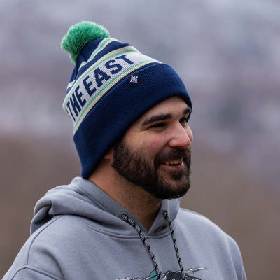 Tailgater Pom Beanie - Blue Ridge