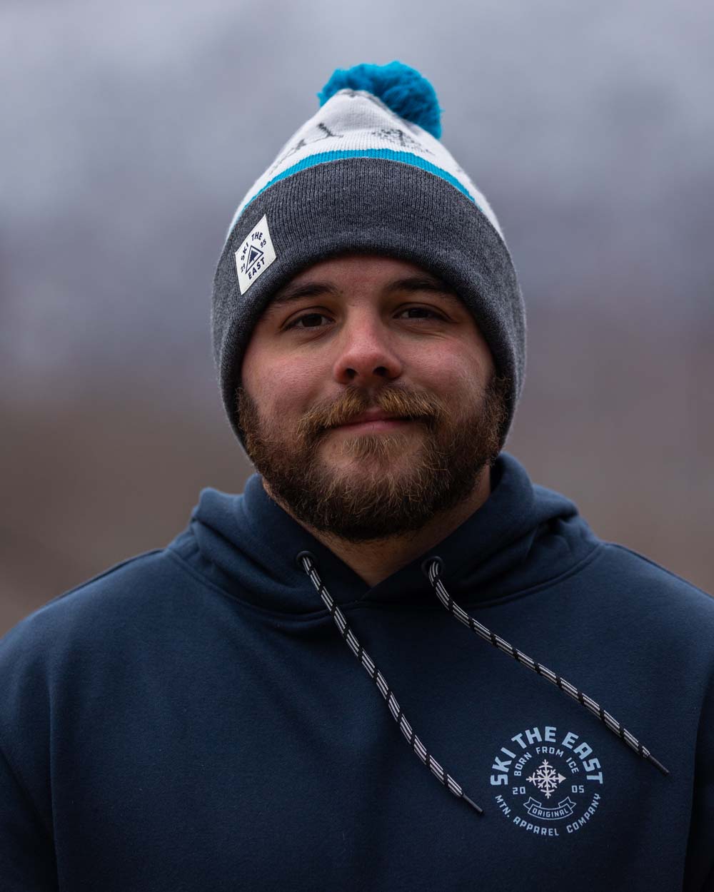 Altitude Pom Beanie - Mountain Frost