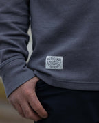 Rugged Roots Waffle Crew - Granite