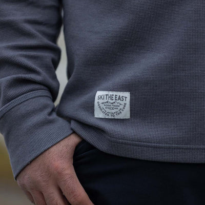 Rugged Roots Waffle Crew - Granite