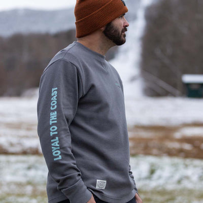 Rugged Roots Waffle Crew - Granite