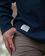 High Alpine Waffle Crew - Midnight