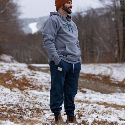 Woodland Waffle Joggers - Midnight