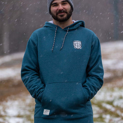 Lodge Hoodie - Stone Blue