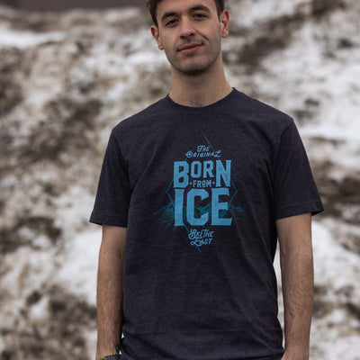 Born From Ice Tee - Vintage Black