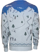 Peak Party Shredder Sweater - Navy/Gray
