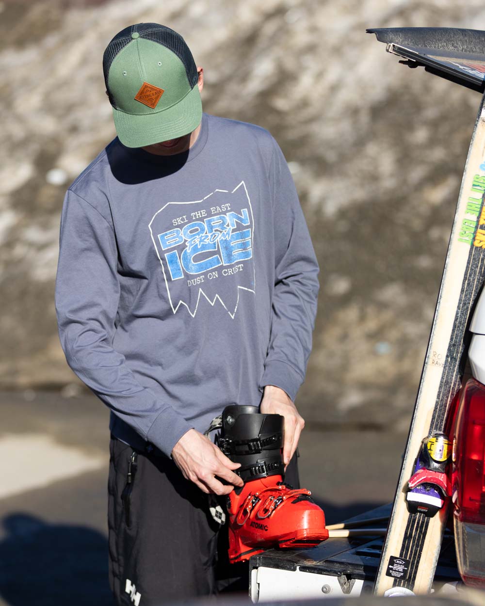 Dust On Crust Long Sleeve - Storm