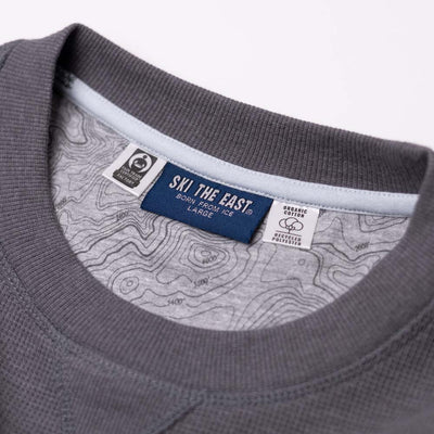 Rugged Roots Waffle Crew - Granite