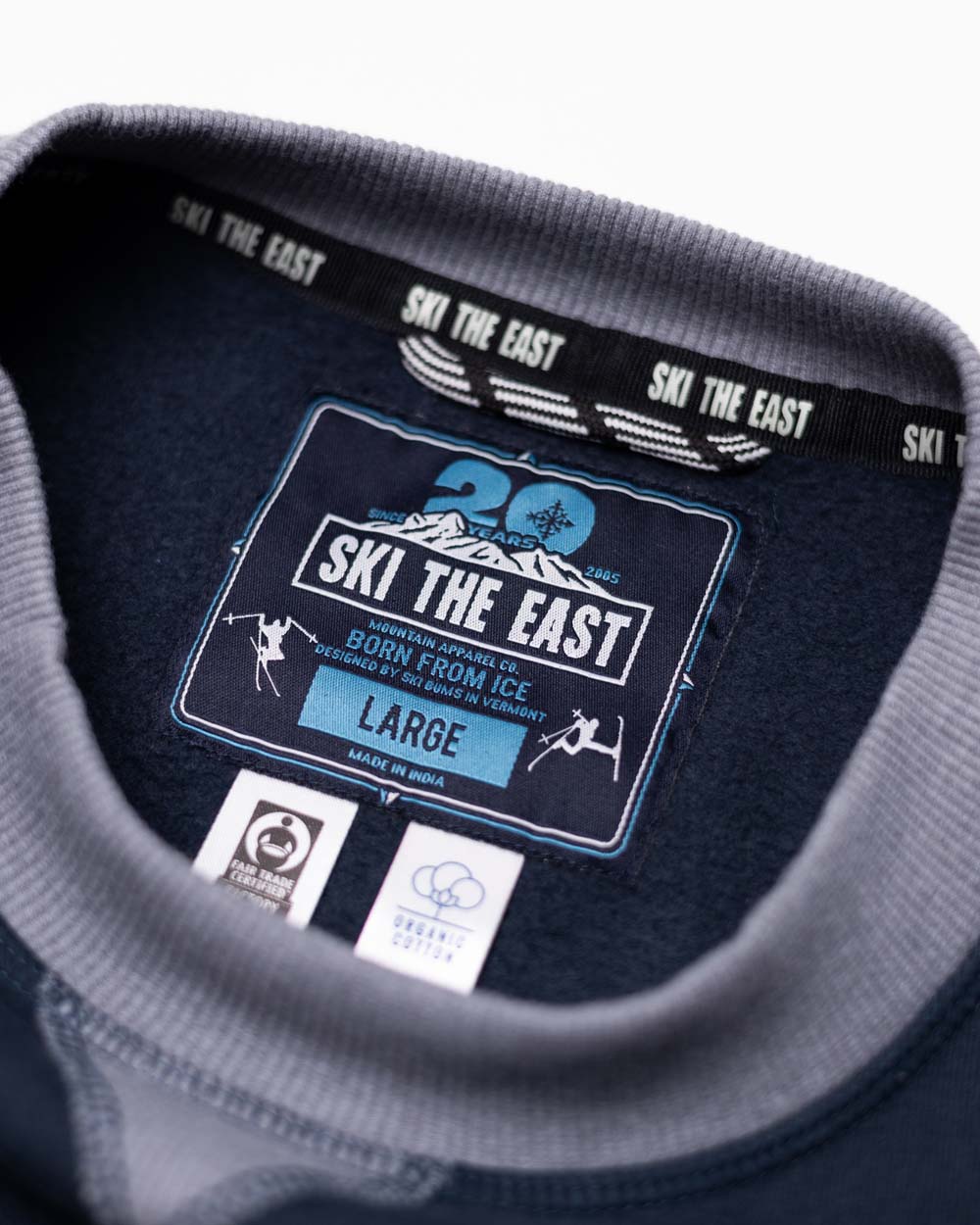 Quarry Crew Sweatshirt - Midnight/Granite