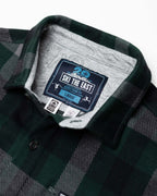Snowdrift Knit Flannel - Backwoods Pine