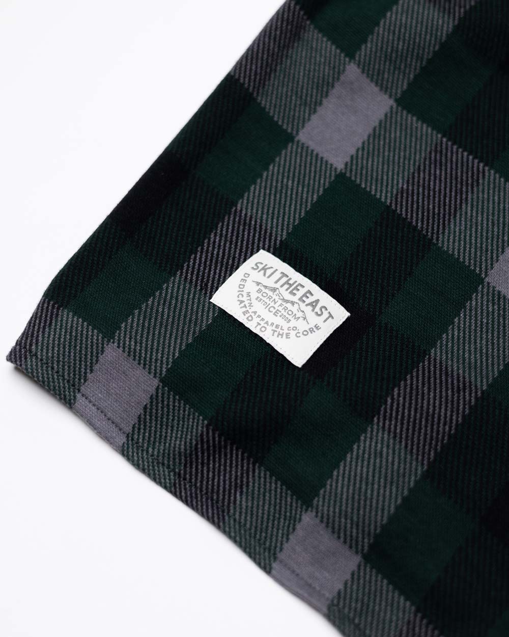 Snowdrift Knit Flannel - Backwoods Pine