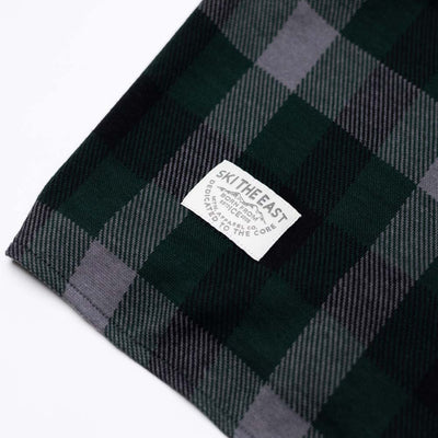 Snowdrift Knit Flannel - Backwoods Pine