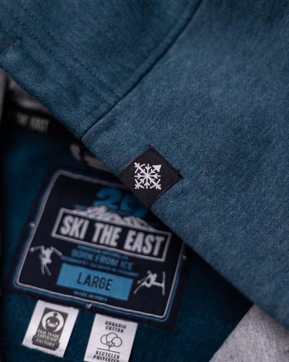 Lodge Hoodie - Stone Blue