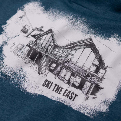 Lodge Hoodie - Stone Blue