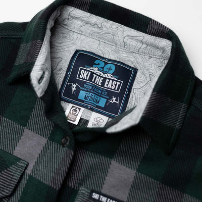 Women's Snowdrift Knit Flannel - Backwoods Pine