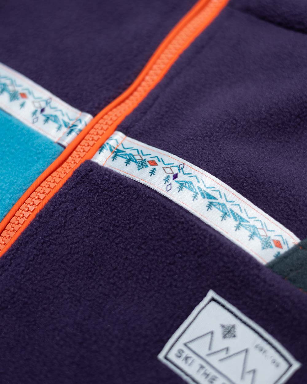 Gnarly Peaks Half Zip Fleece - Alpenglow