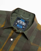 Bump Bucker Snap Shirt - Mountain Moss