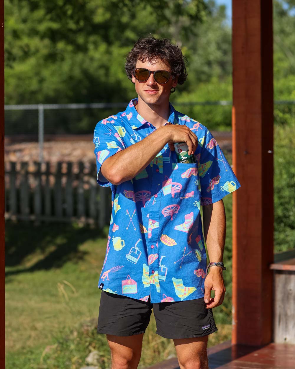 Mind Melter Party Shirt - Bodacious Blue