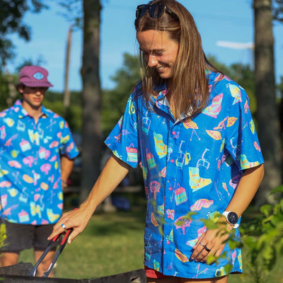 Mind Melter Party Shirt - Bodacious Blue