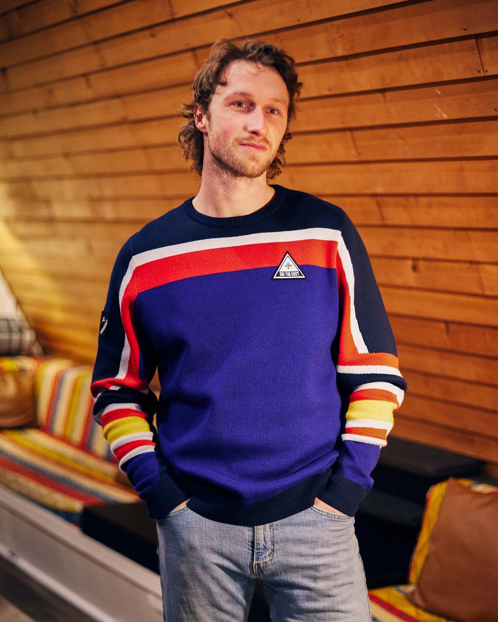 Semi-Pro Shredder Sweater - Gnarly Navy