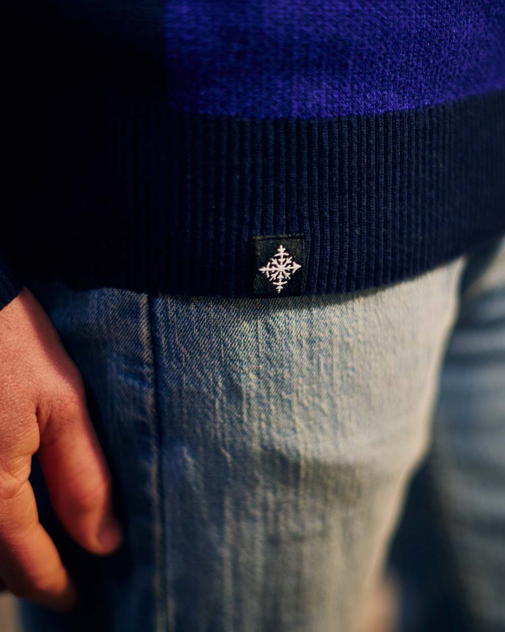 Semi-Pro Shredder Sweater - Gnarly Navy