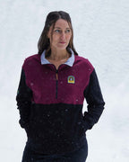 Women's Waterford Quarter Zip - Burgundy