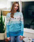 Women's Altitude Shredder Sweater - Mountain Ice