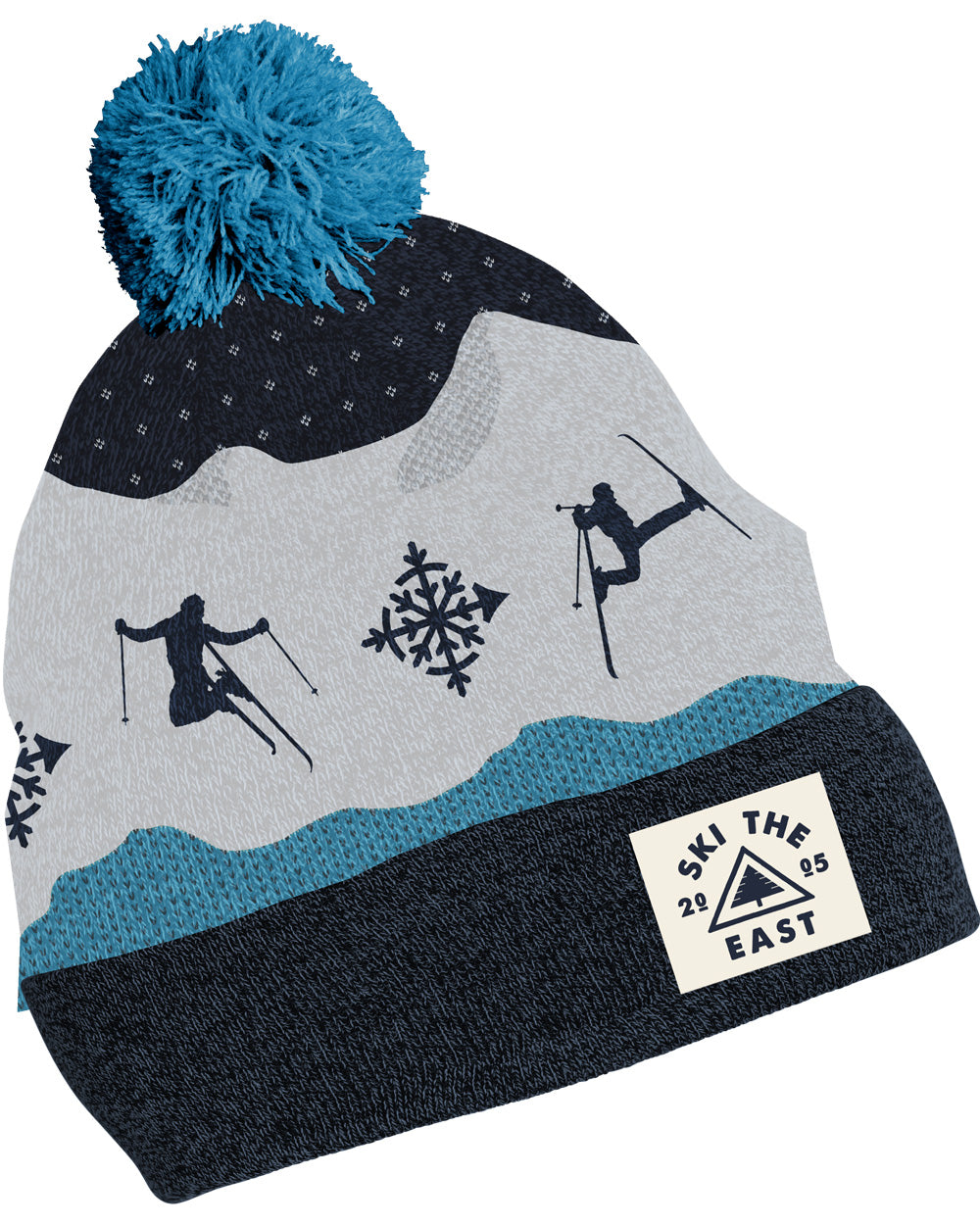 Altitude Pom Beanie - Mountain Frost