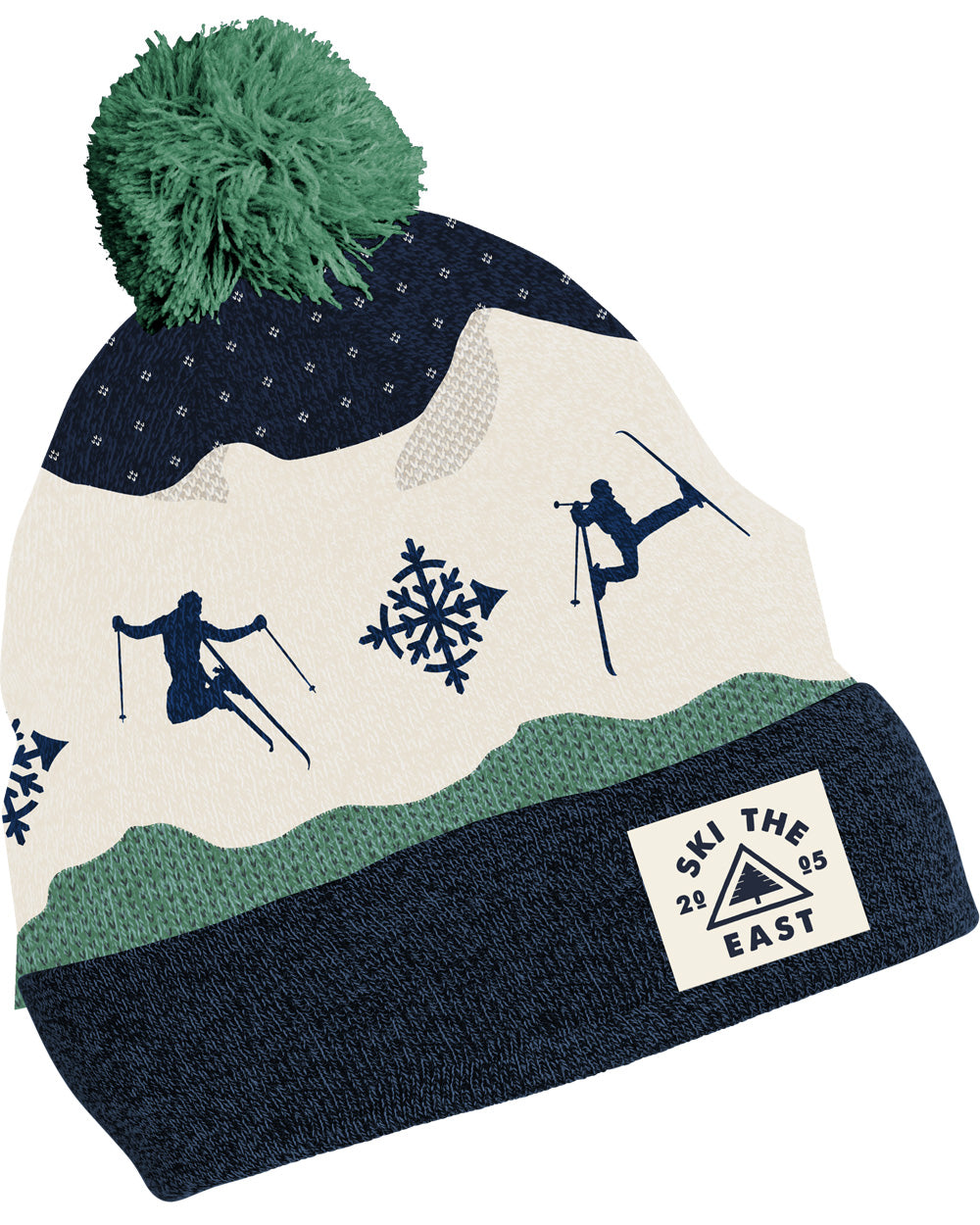 Altitude Pom Beanie - Pine Peak