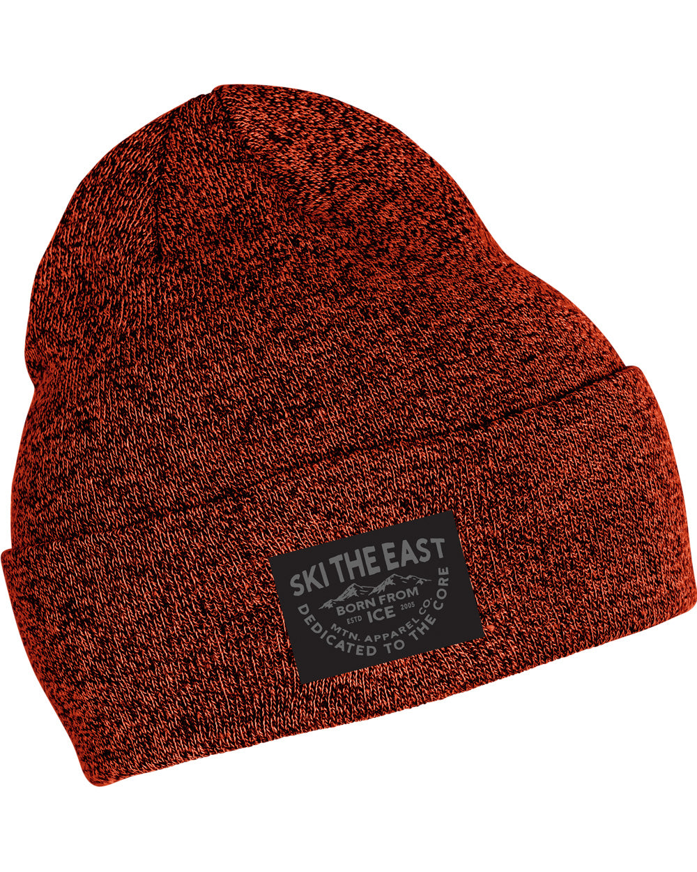 Double Down Beanie - Burnt Orange