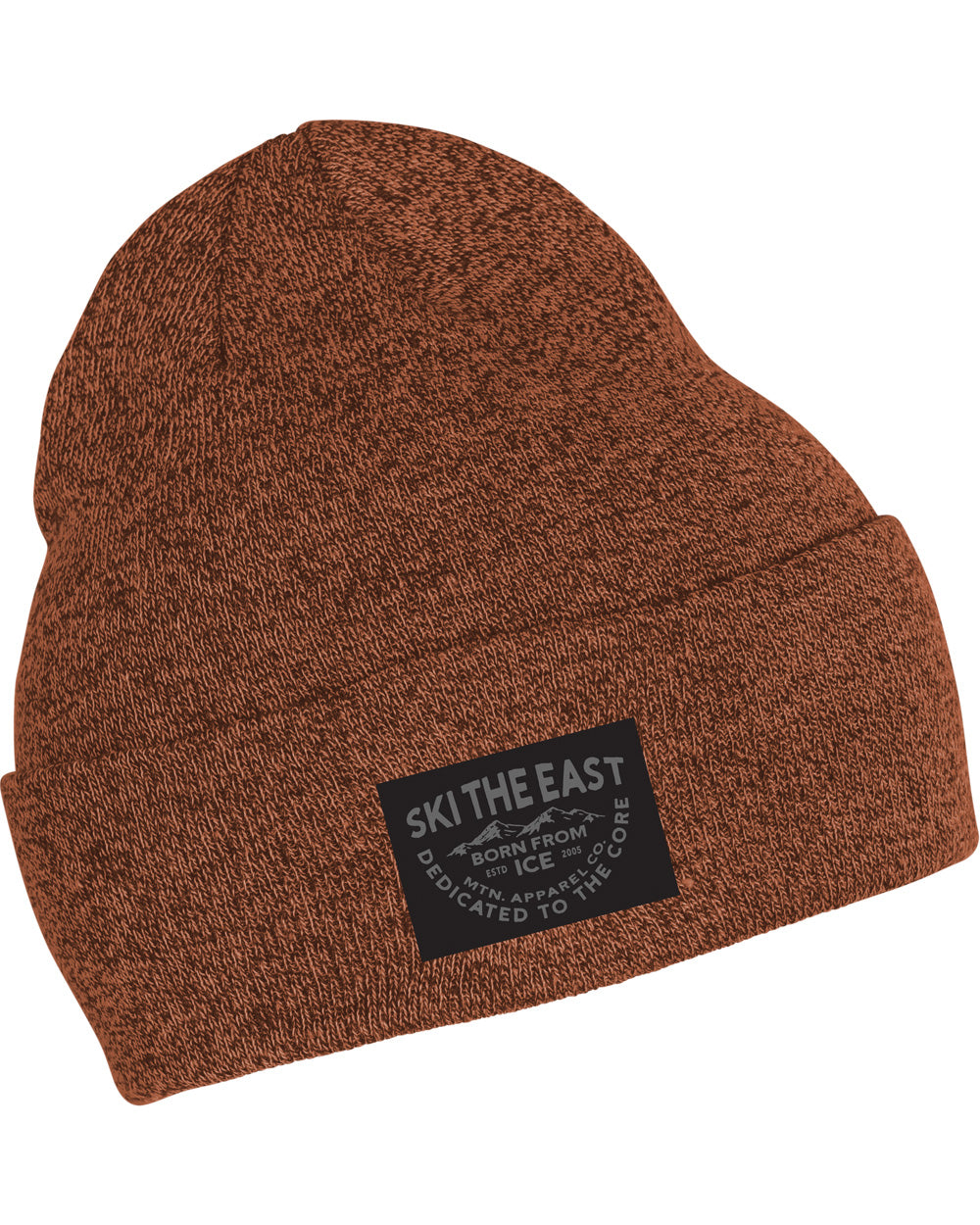 Double Down Beanie - Burnt Orange