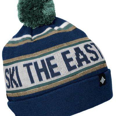 Tailgater Pom Beanie - Blue Ridge
