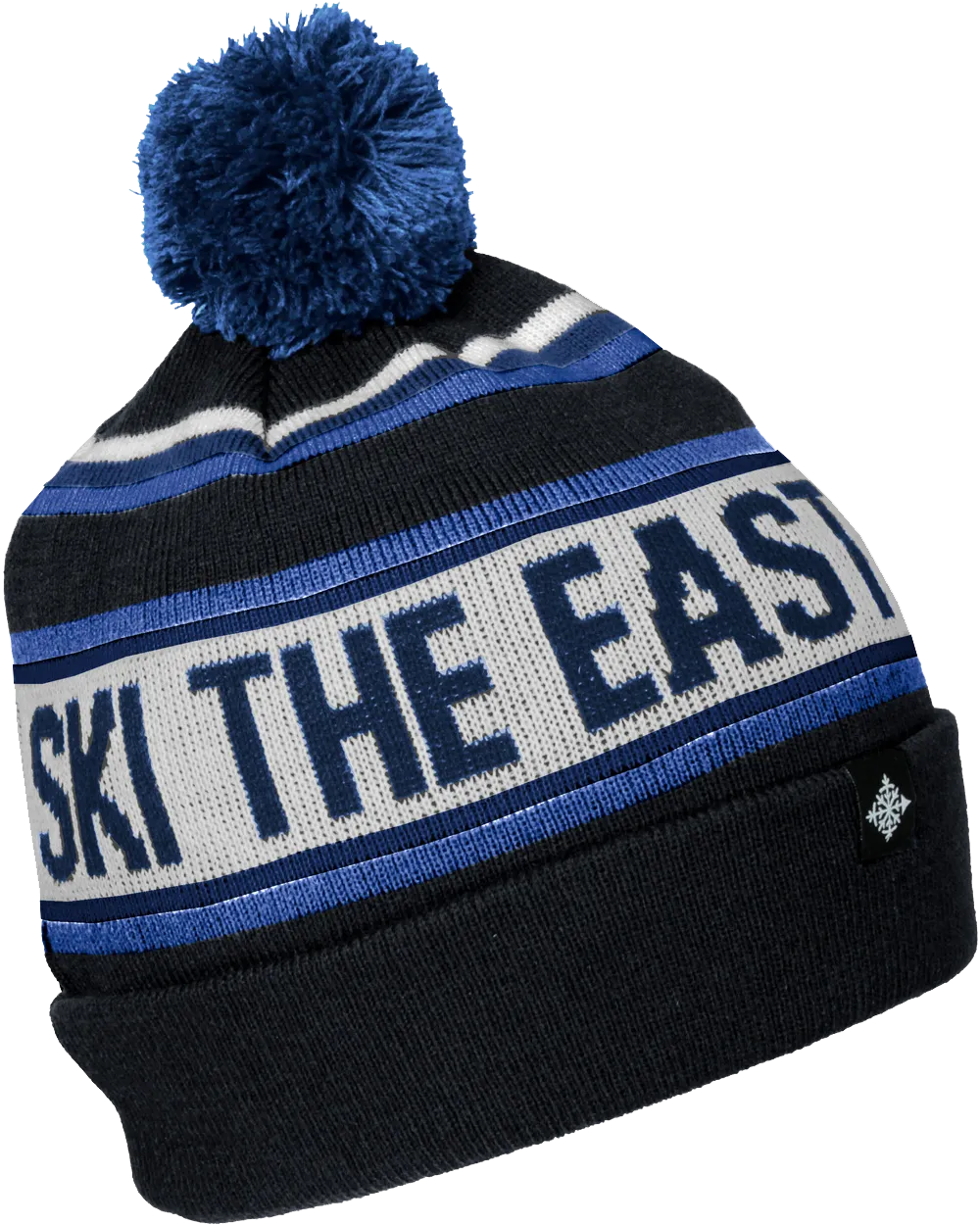 Youth Tailgater Pom Beanie - Night Shadow