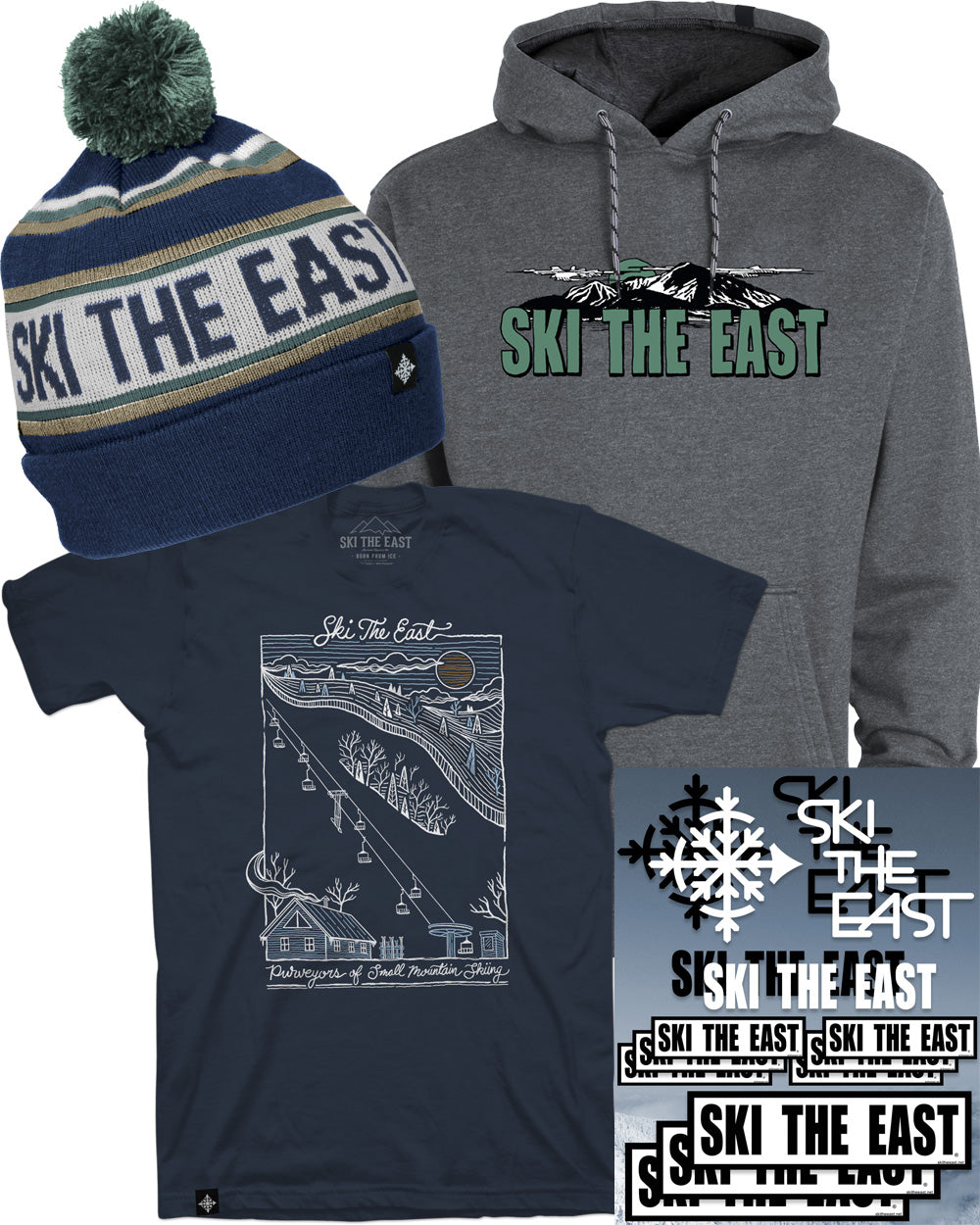 Born From Ice Pack - Vista