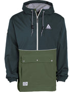 Gale Force Anorak Jacket - Stone Blue/Pine