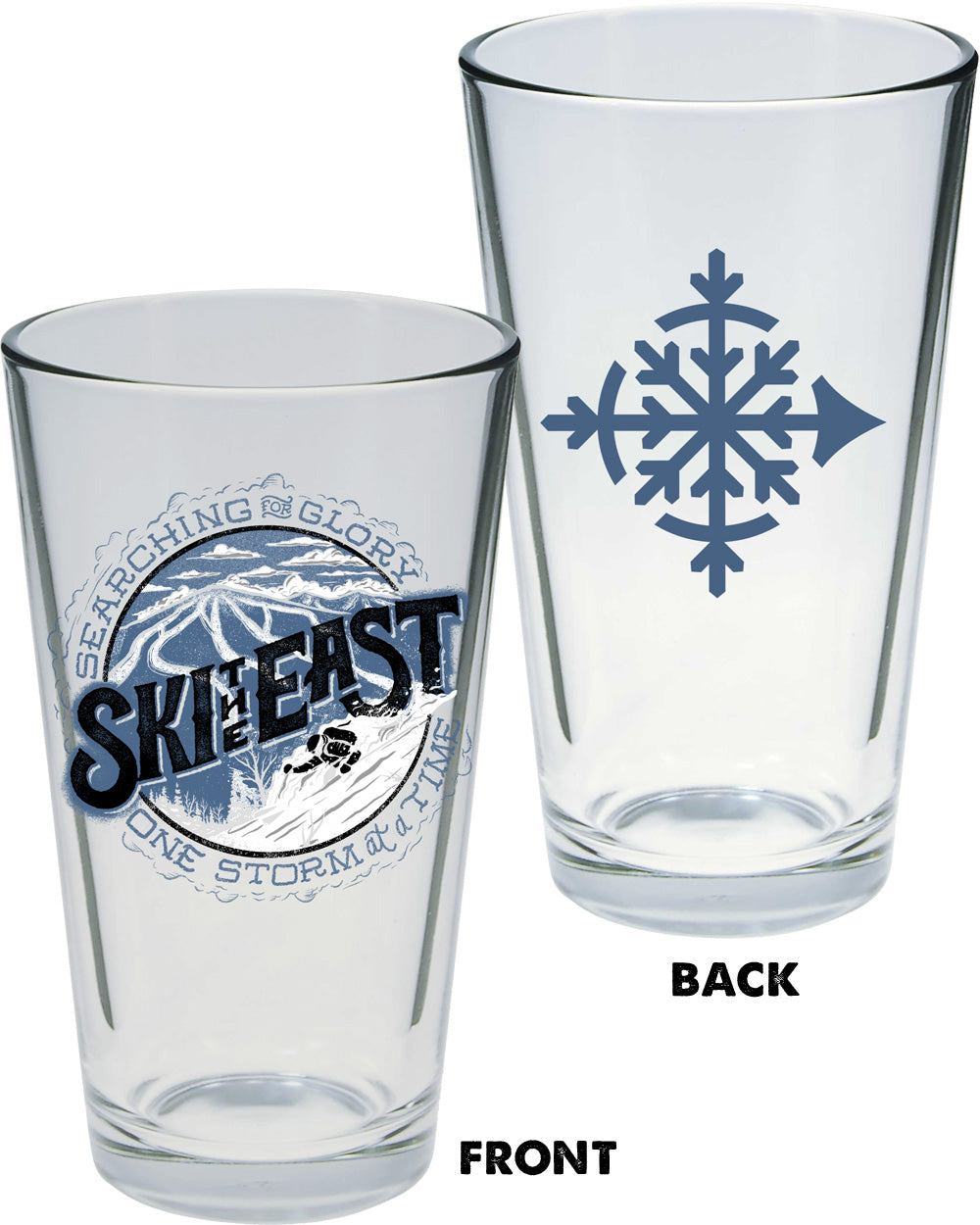 Sidecountry Pint Glass 4-Pack