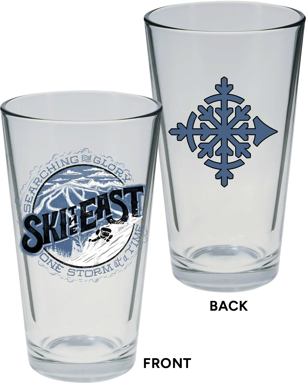 Sidecountry Pint Glass