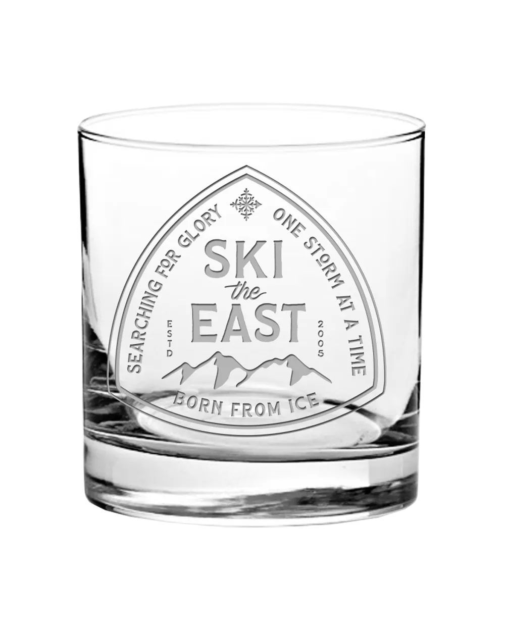 Searching For Glory Whiskey Glass