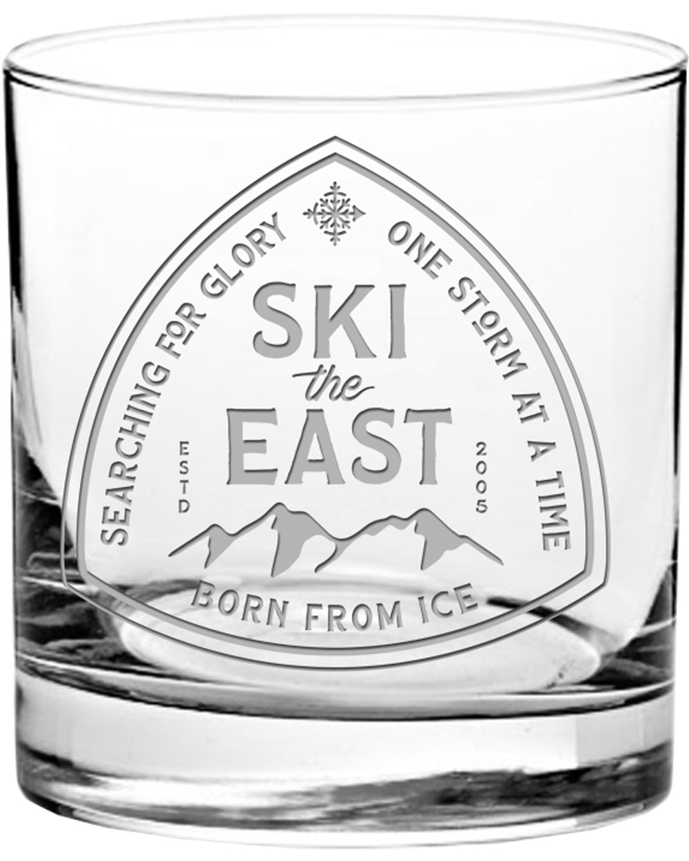 Searching For Glory Whiskey Glass 4-Pack