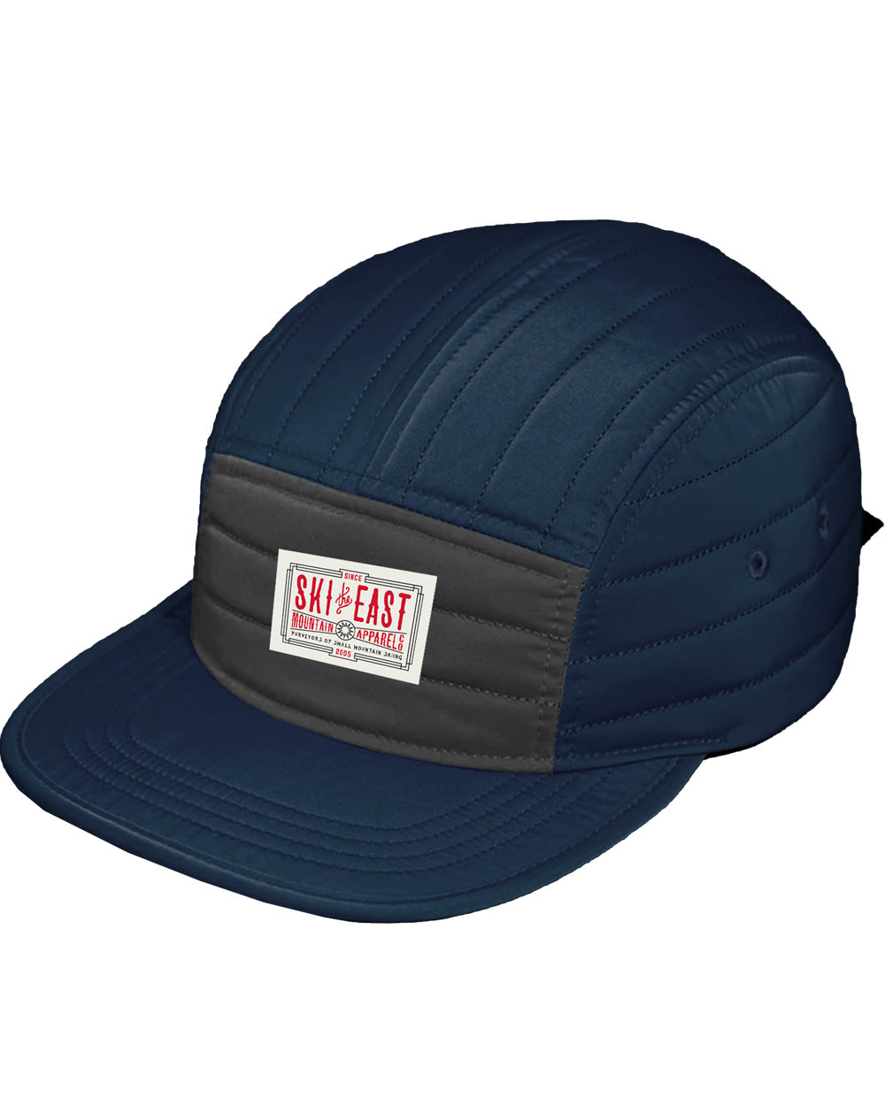 Small Mountain Quilted Hat - Midnight/Granite